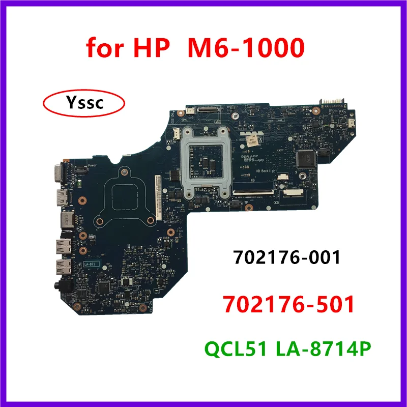 702176-501 HP Envy M6-1100 AMD Laptop Motherboard FS1 New HP Envy M6-1100 AMD Motherboard A70M 702176-501 | eBay