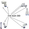 30PCS 1/4" OD Quick Connect Push In to Connect Water Tube Fitting for RO Reverse Osmosis Water Filter Fittings 5
