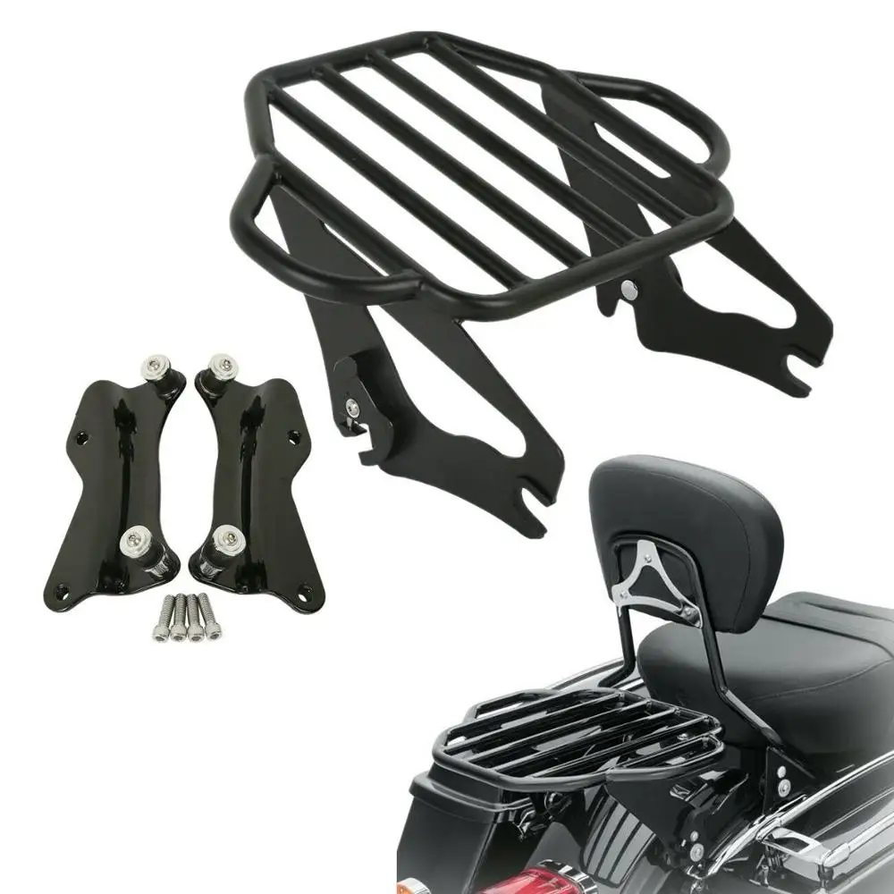 

Motorcycle Luggage Rack 4 Docking For Harley Tour Pak Touring Road King Electra Gilde Street Glide Road Gilde 2014-2020