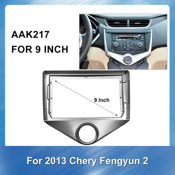 

2Din Car audio Dash Trim Kit frame Fascias Panel For Chery fengyun 2 2013 Stereo DVD GPS navi Dash Mount Trim Installation Frame