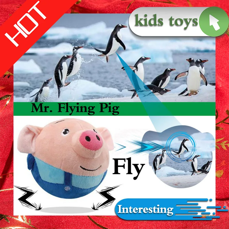 160 Songs Recordable Pig Electronic Pets Bluetooth Talking Pig Plush Jump Ball Creative Music Dancing Pig Toy Kids Gift 5