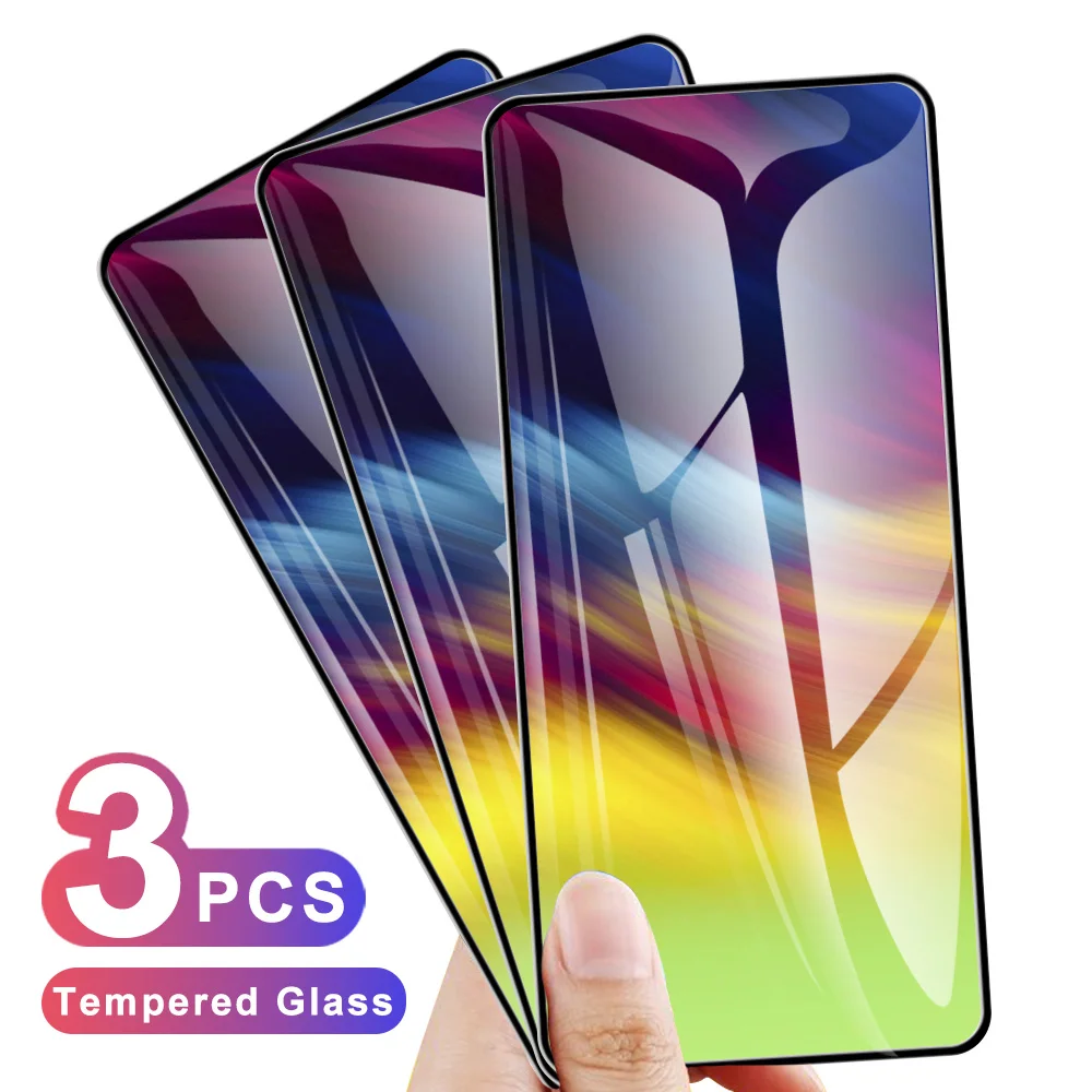 

3Pcs Full Cover Protective Glass For iPhone X XS MAX XR 11 Pro Max Screen Protector For iPhone 7 8 6 6s Plus 11 Tempered Glass