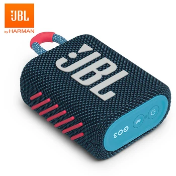 

JBL GO3 Wireless Bluetooth 5.1 Speaker GO 3 Portable Waterproof Mini Speaker Outdoor Speakers Sport Bass Sound 5 Hours Battery