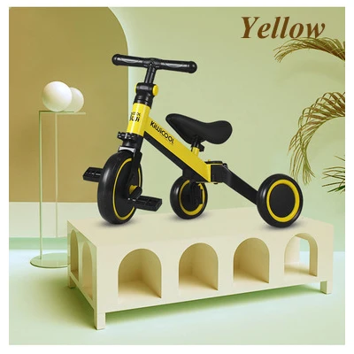 Children's Tricycle 3-in-1 Children's Scooter Baby Balance Bike 1-6 Years Learn To Walk Ride on Car 3 Wheels Non-inflatable 2 Children's Tricycle 3-in-1 Children's Scooter Baby Balance Bike 1-6 Years Learn To Walk Ride on Car 3 Wheels Non-inflatable 2