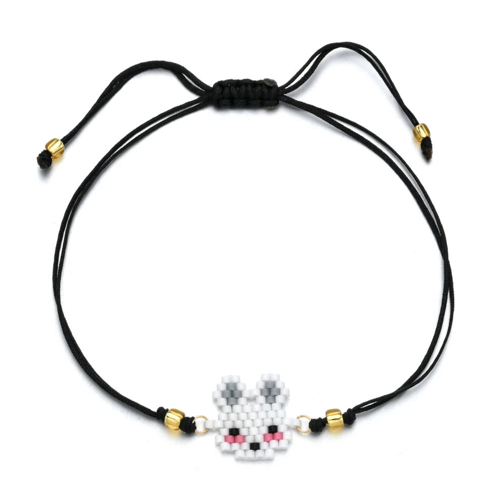 ZMZY Boho разноцветный MIYUKI бисер браслет и браслет для женщин девушек настраиваемый Шарм Богемские этнические ювелирные изделия подарок - Окраска металла: SL046-1