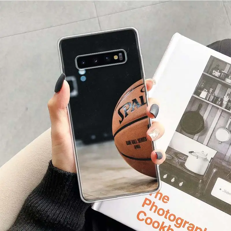 Черные мужские баскетбольные кроссовки чехол для samsung Galaxy Note 10 9 8 S10+ Lite S9 S8 J4 J6 J8 плюс S7 S6 край мягкий чехол для телефона