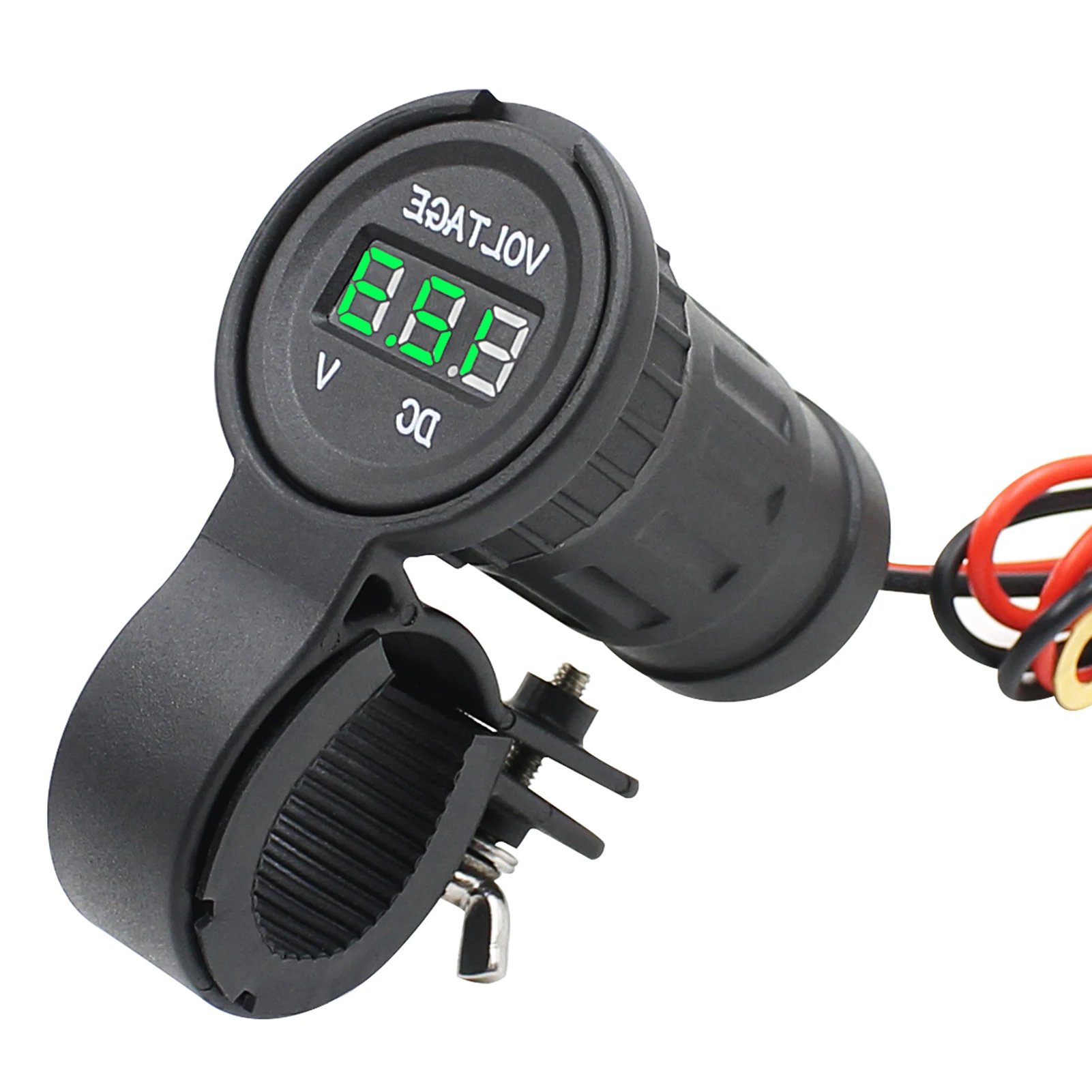 Вольтметр автомобильный цифровой 12v с юсб зарядкой. Амперметр мотоцикл. Вольтметр для мотоцикла на руль. Вольтметр для электровелосипеда. Цифровой вольтметр для мотоцикла.