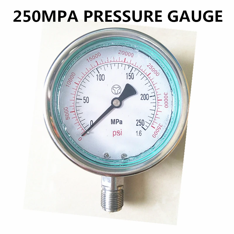 new common rail pressure test gauge 0-250Mpa Common Rail High Pressure tester for diesel oil circuit common rail plunger tester