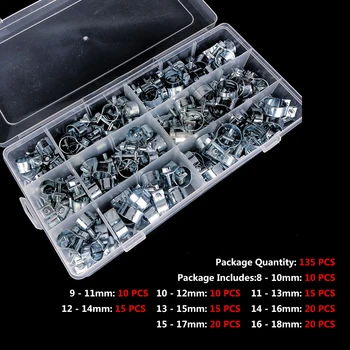 

High quality Fuel Clamps Assorted Kit Durable Clamp Newest Tube Fastener