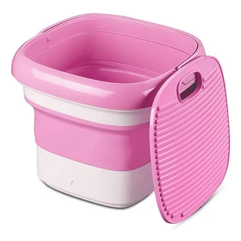 

Mini Underwear Socks Folding Portable Washing Machine Ultrasonic Ozone Washing Machine PAK55