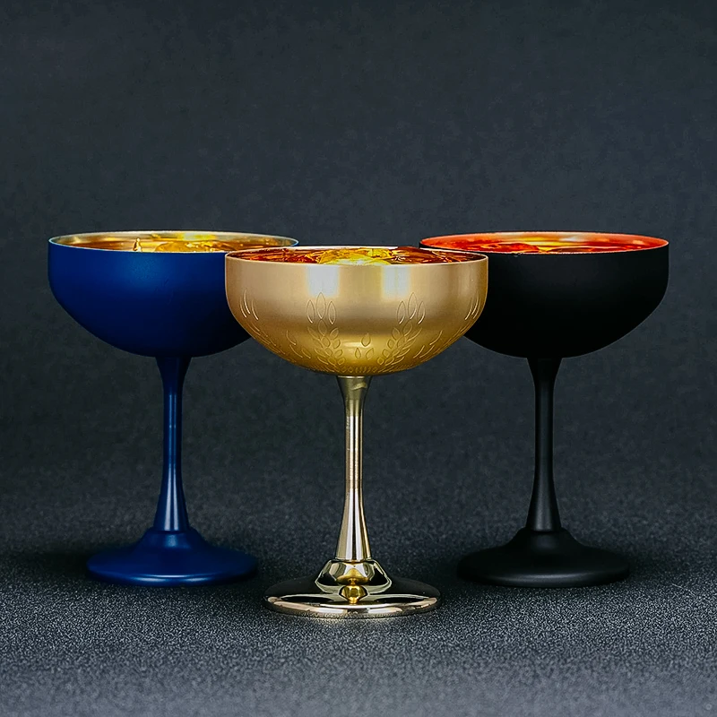 Martini 30 cl - Verre à cocktail cristallin gravé