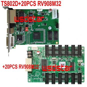 

TS802D+20PCS RV908M32 Support P1 P1.2 P1.6 P1.8 P2 P2.5 P3 P3.91 P4 P4.81 P5 P6 P7.62 P8 P10 P12 LED display Hot sales