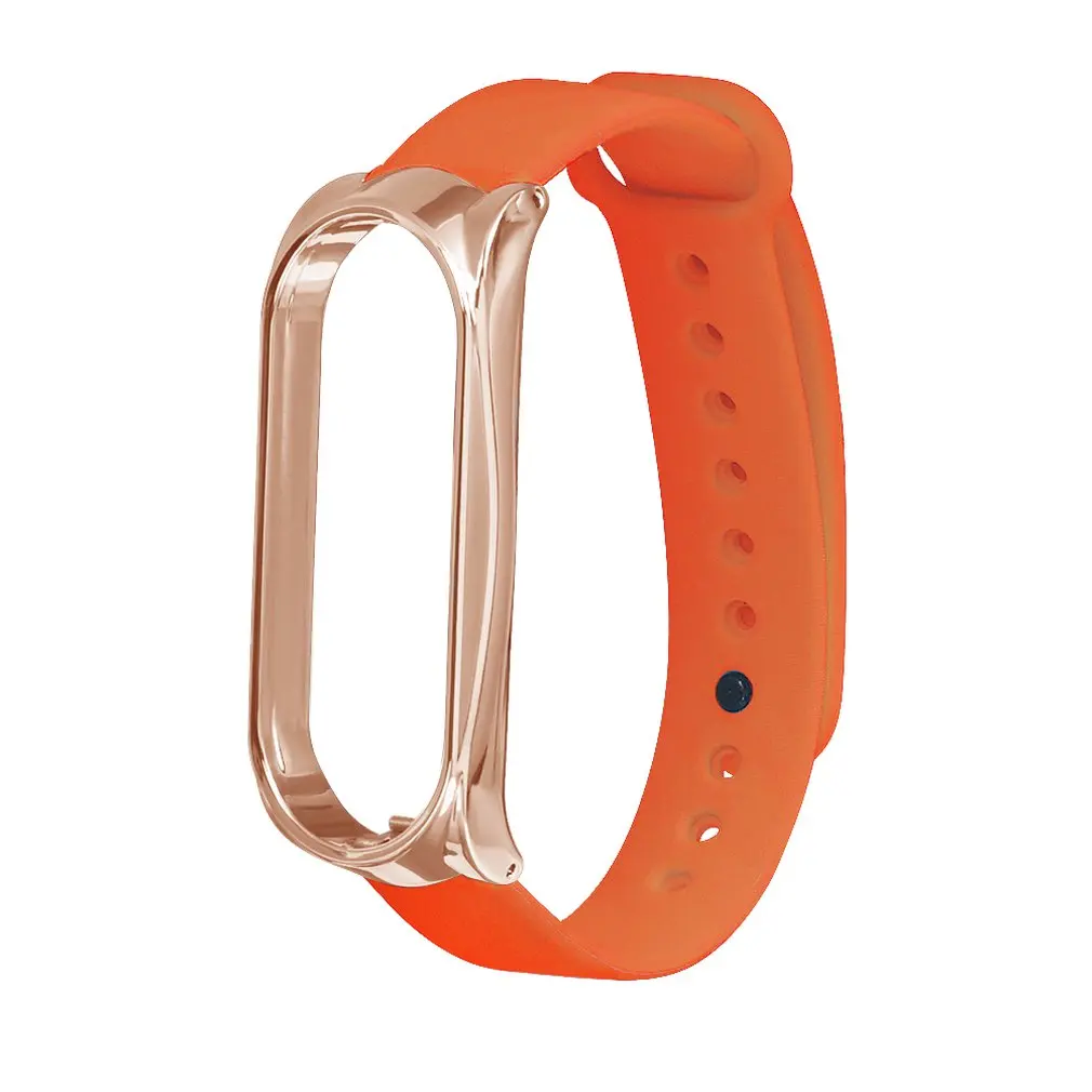 

Watch Strap Buckle Shell Strap Carbon Fiber Wrist Band Texture Watch Strap Replacement Strap For MI 4 Band