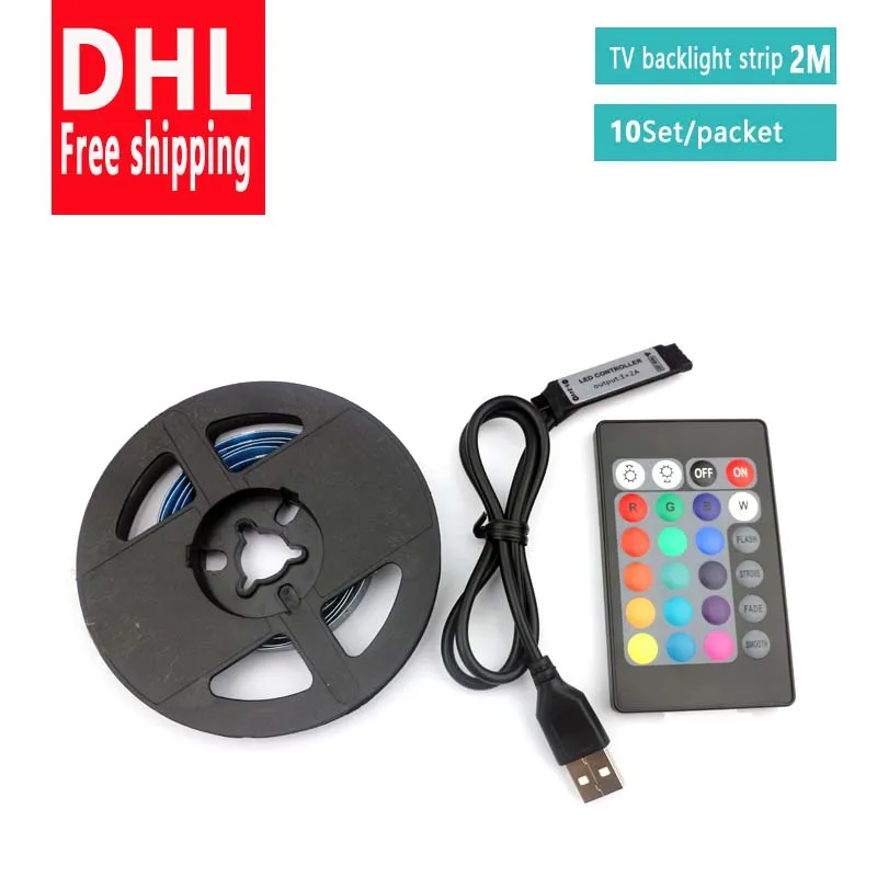 Гибкая светодиодная лента RGB SMD5050 осветительная полоска для подсветки телевизора