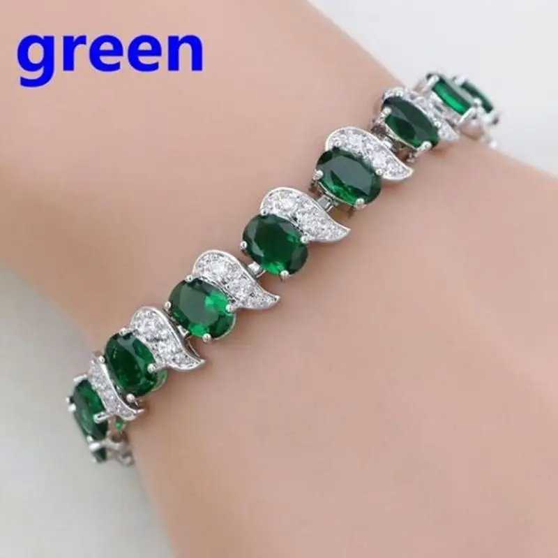 Women Delicate Crystal Zircon Tennis Bracelet Women Elegant Banquet Party Jewelry zircon bracelets crystal inlay bracelet crystal bracelet cubic zirconia bracelet