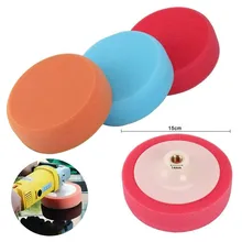 

150mm Polishing Sponge Heads Buffing Car Foam M14 Machine Mops Pads Set