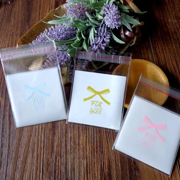 

100pcs Plastic Envelope Self-seal Adhesive Stationery Storage Bags Pink Golden Blue Plastic Poly Envelope Mailer Shipping Bags