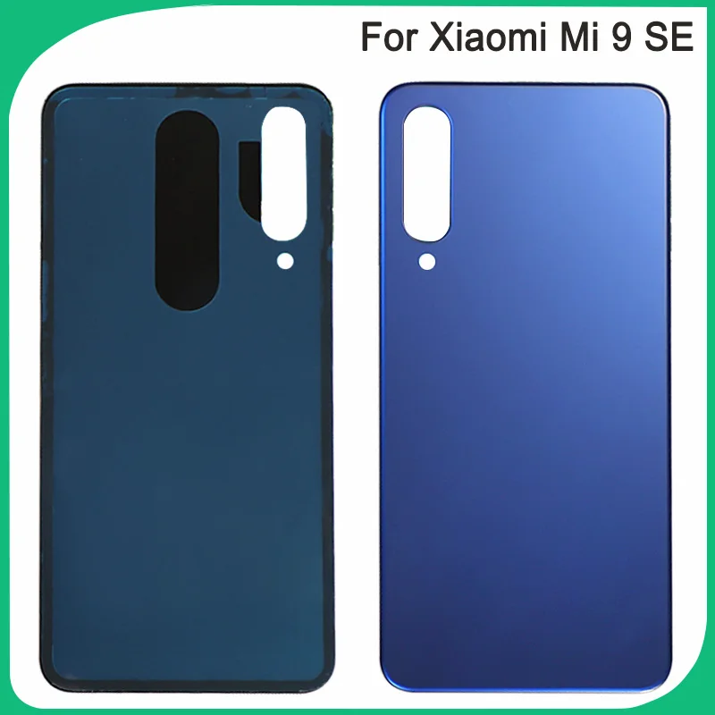 

New Mi 9 Battery Back Cover For Xiaomi Mi 9 / Mi 9 SE Battery Cover Rear Glass Housing Case Mobile Phone Replacement Parts