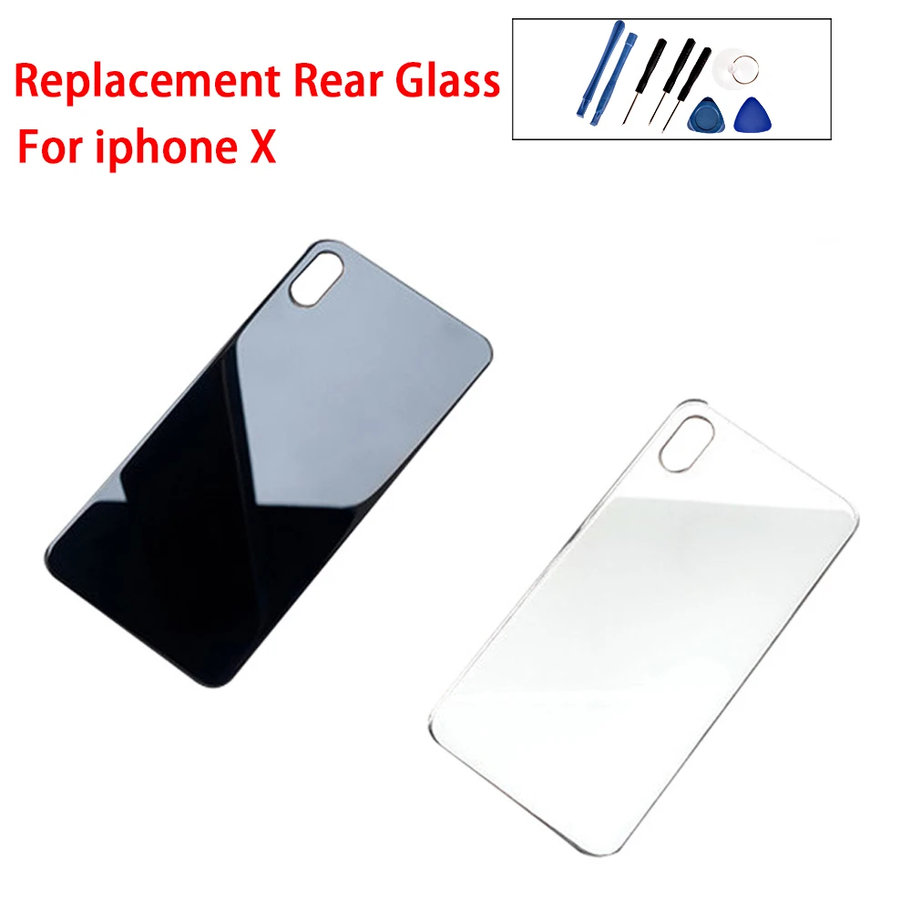 Apple の Iphone 5 裏ガラスバッテリードア裏表紙ケース Iphone 10 スマートフォン携帯電話交換 a Mobile Phone Housings Frames Aliexpress