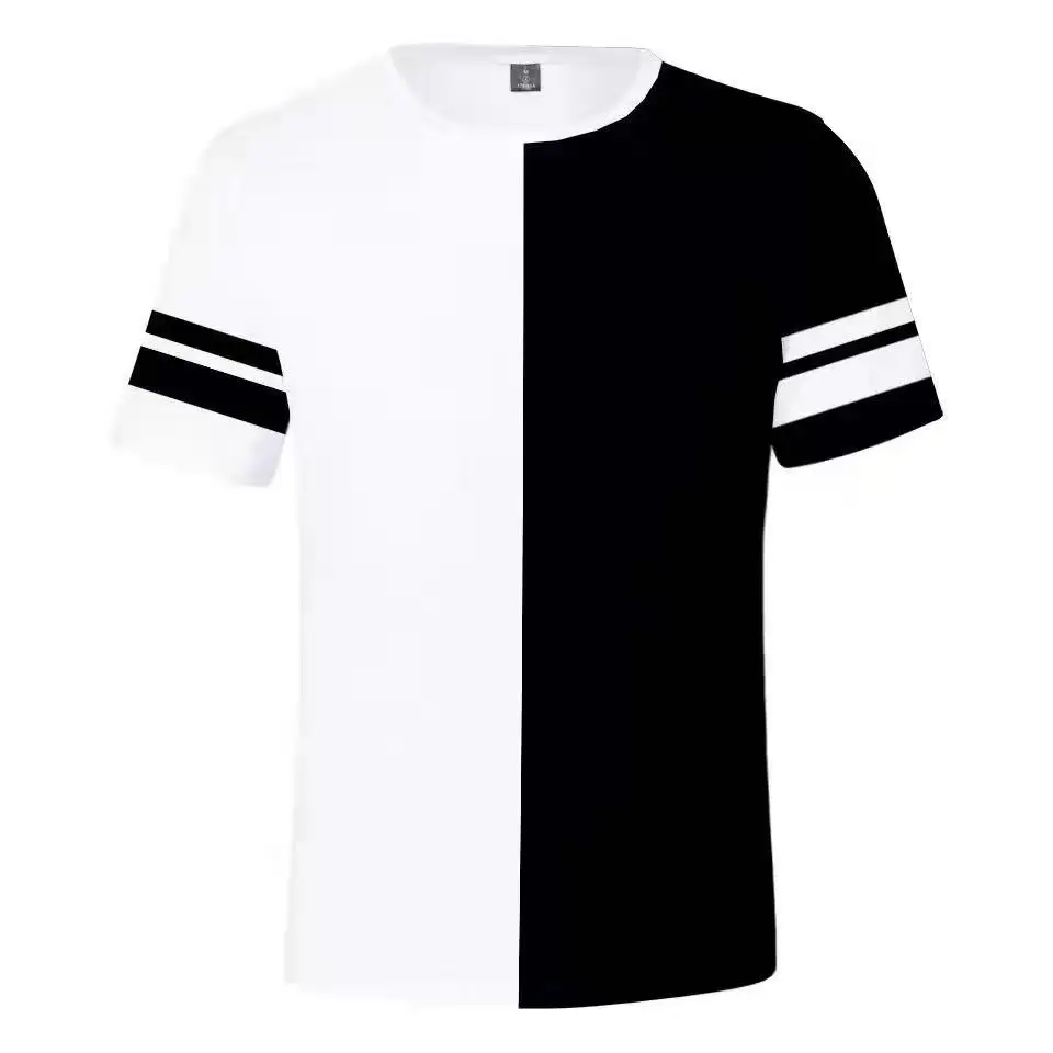 

New Summer Men T Shirt Fashion Casual Men Women Couple 3D Printed Black White Shirt Kids Boy Girl Unisex T-Shirt Tops Tees