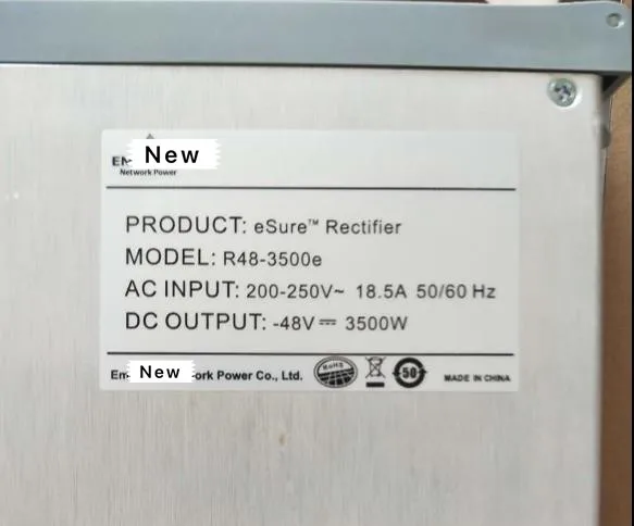 R48-3500E 48V3200W гарантирует Новое в оригинальной коробке. Обещано отправить в течение 24 часов