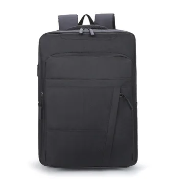 

Business Backpacks for Men Black Waterproof School Bags 15 Inch Laptop Notebook Usb Charging Travel Women 2020 Fashion Nylon
