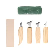 Резьба по дереву Ножи долото разделочный нож резак деревообрабатывающий CutterHand набор инструментов Высокая прочность не образуются затяжки Строгал резак 7 шт./компл