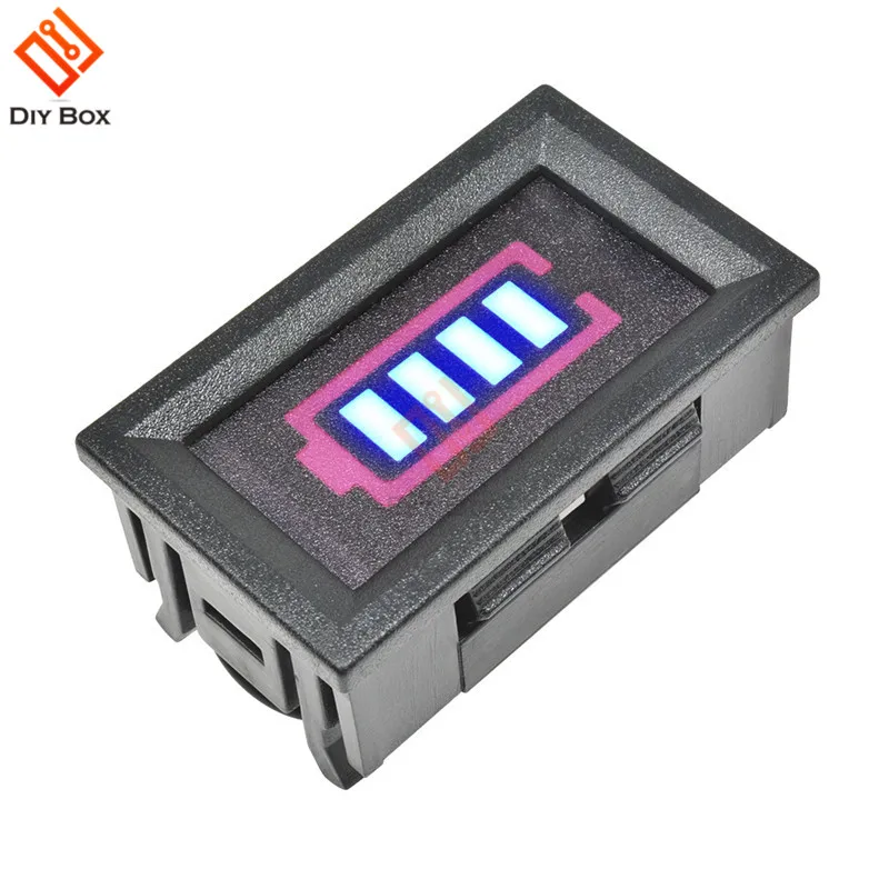 

BMS 3S 18650 Lithium Battery Capacity Indicator Display with Shell Box Protect Cover 12.6V Power Test Battery Charger Accessory