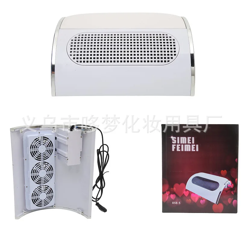 

Manicure Cleaner Nail Vacuum Cleaner Manicure Three Fan Vacuum Cleaner High Power Dust Wide Area Dust