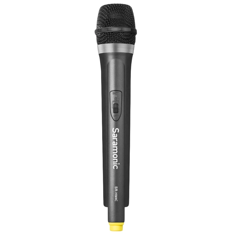 

AABB-Saramonic Hm4C 4 Channel Vhf Wireless Handheld Microphone with integrated Transmitter for The Sr-Wm4C Wireless System