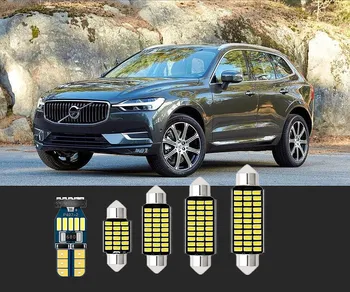 

6pcs white LED Car interior lights T10&36 For Volvo 9700 ACL C30 S40 S60 S80 V40 1992-2019