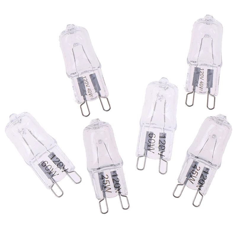 10pcs/lot G9 High Temperature Bulb 120v 25w 40w 60w Oven Light Bulb Steamer  Light G9 Oven Lighting Bulb - Led Bulbs & Tubes - AliExpress