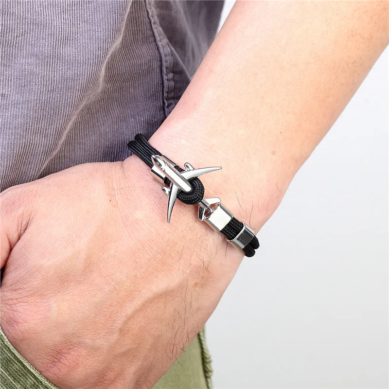Airplane paracord bracelet Jet Set Generation