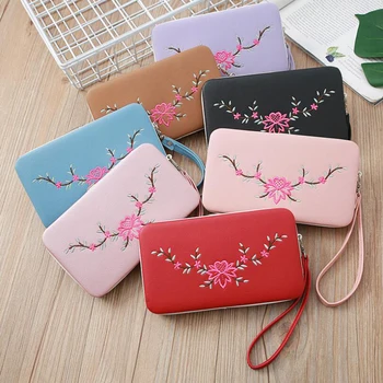 

2020 Wallet Female Women's Wallet Snap Coin Purse Phone Bag Multi-card Bit Card Holder Purse Women Luxury Billetera Mujer