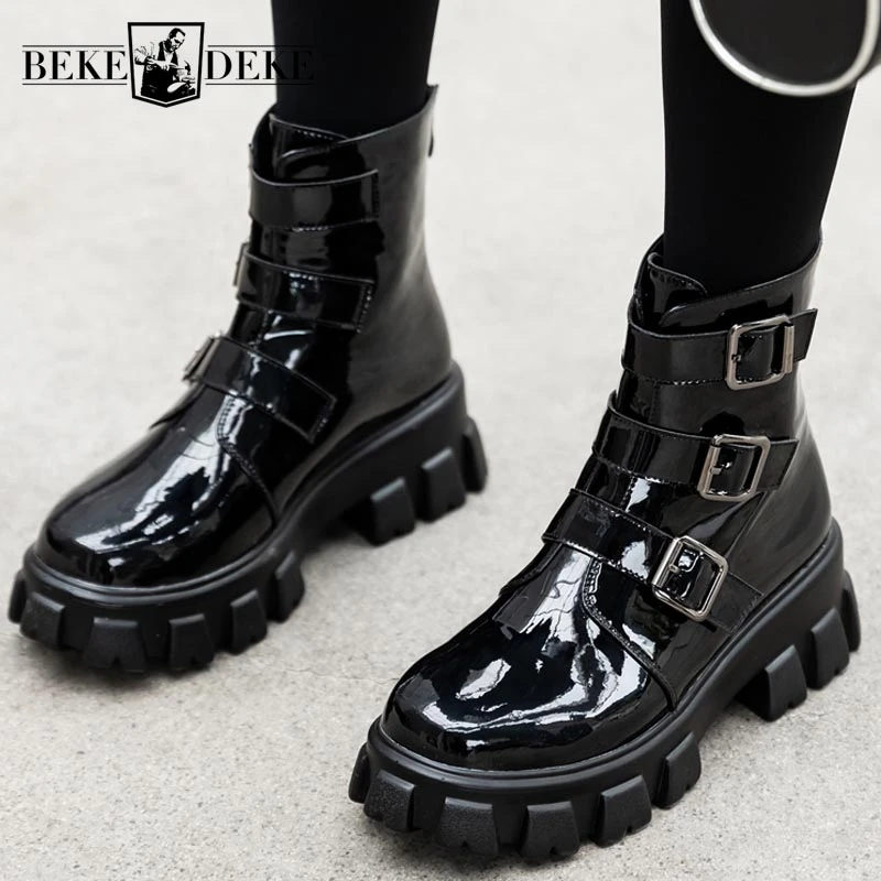Winter biker boots womens Clearance