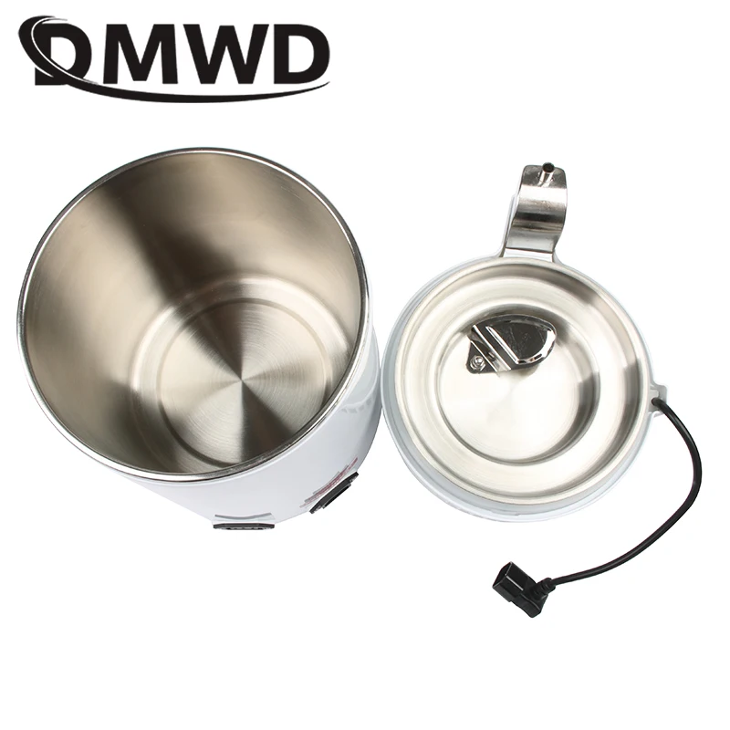 DMWD-Destilador de agua pura 4L, filtro de máquina de agua destilada Dental, jarra purificadora de destilación eléctrica de acero inoxidable, 110V, 220V