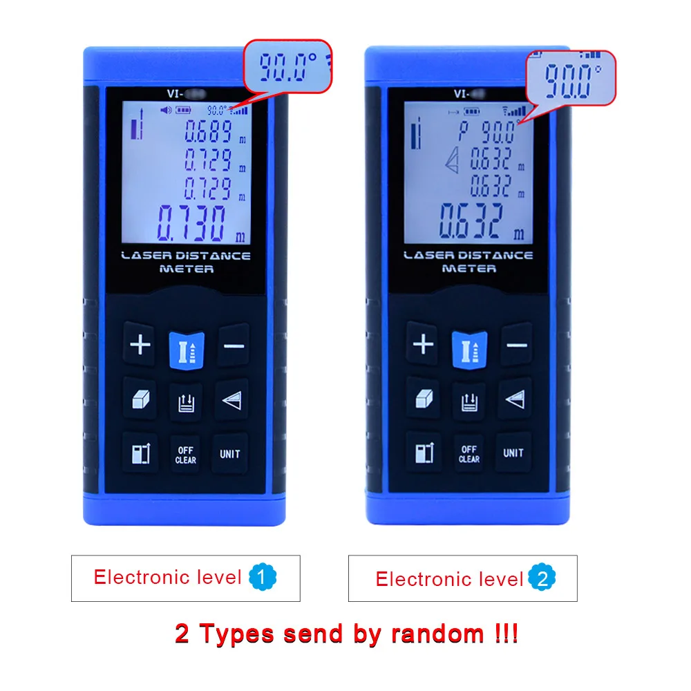 OUTEST 40m/60m/80m/100m Laser Rangefinder Digital Laser Distance Meter Laser Range Finder Angle Measurement Ruler Test Tool OUTEST 40m/60m/80m/100m Laser Rangefinder Digital Laser Distance Meter Laser Range Finder Angle Measurement Ruler Test Tool