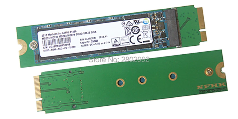 512 ГБ SSD для 2012 Macbook Air A1465 A1466 твердотельный диск Md231 md232 md223 md224 жесткий диск SSD 512G