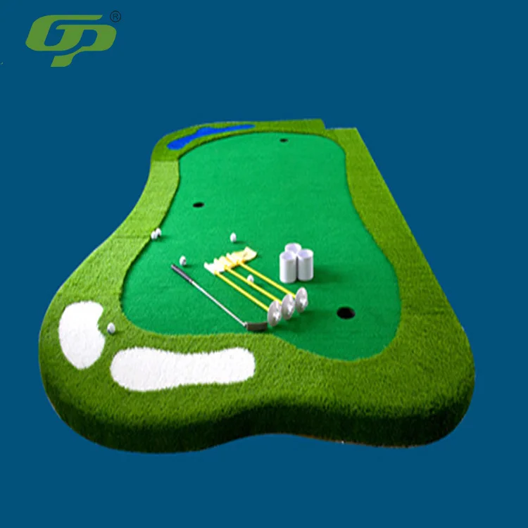 

GP Golf Putter Green Indoors And Outdoors Mini Golf Model Green Slope Putting Practice