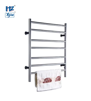 

Bathroom Accessories Ladder Style Stainless Steel Towel Warmer Economic Heated Towel Rail Electric Towel Rack Dryer HZ-926A