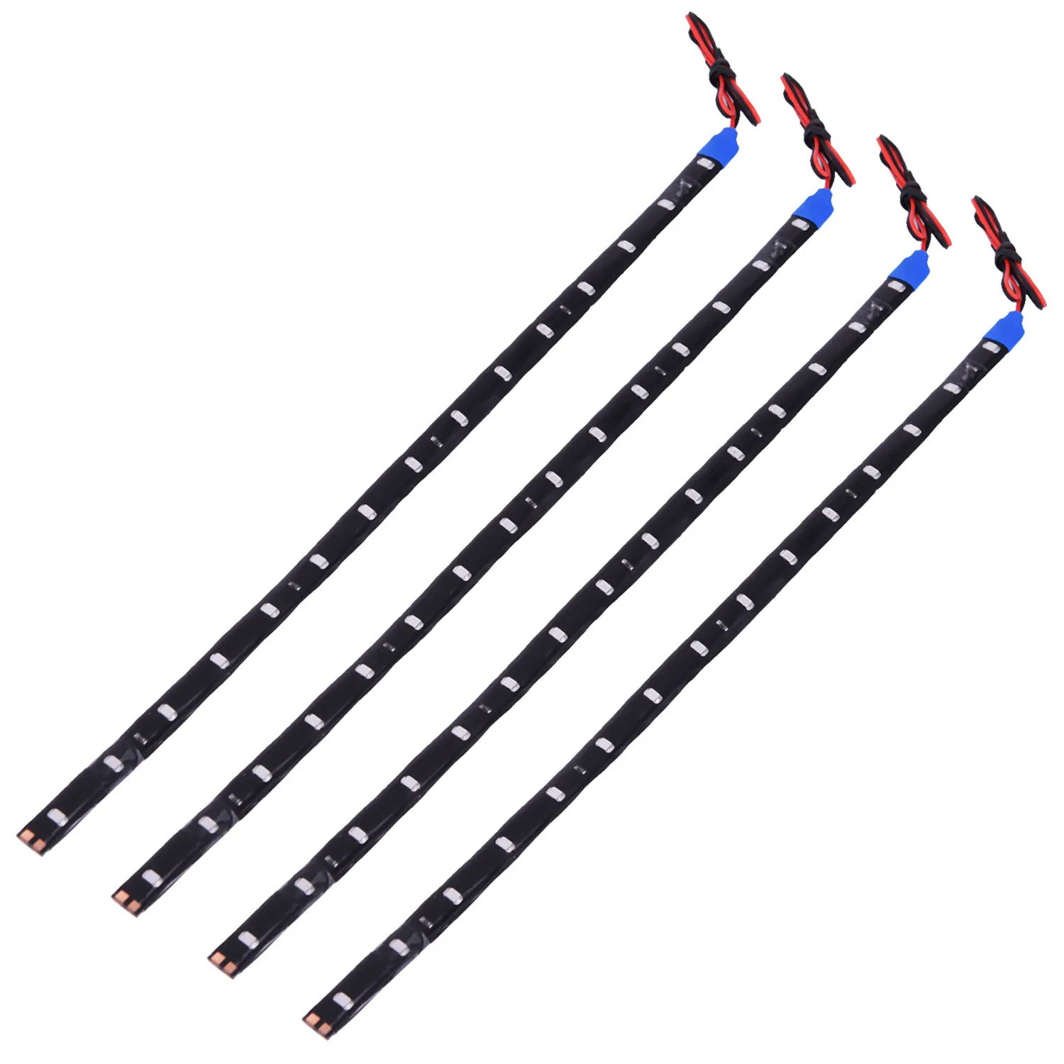 Автомобильный светильник с полосками для внутреннего освещения, передняя решетка, задний багажник, низкое энергопотребление 30 см, водонепроницаемый