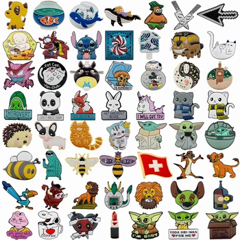 

Animal Enamel Pins Coffee Dog Brooch Cute Cat Brooches Badge Lapel Pins Jewelry for Friends Lion Baby Yoda Pin Gifts for Friends