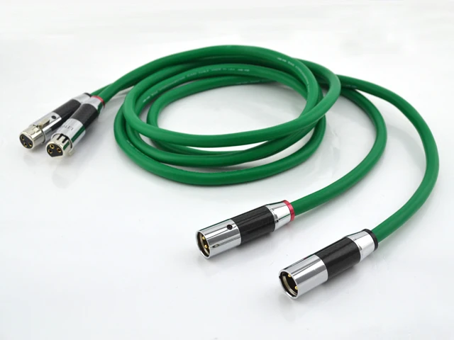 

Audiocrast OCC Медь соединительный кабель XLR с углеродного волокна XLR Сделано в Китае Подключите кабель переменного тока