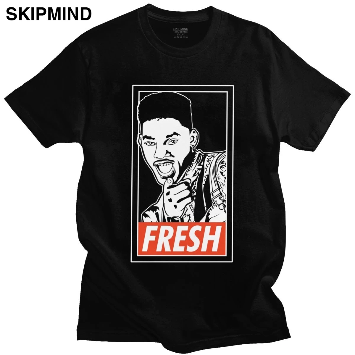 Классический Fresh Prince Of Bel на открытом воздухе футболка для мужчин Короткий рукав