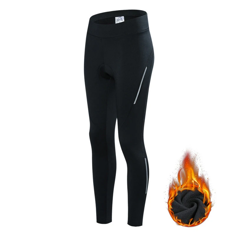 Winter Boots Cover Leggings Tights Women Riding Bike Bicycle Pants Strap Sportswear 3/4 Mens Pants for Cycle with 3D Gel Paded