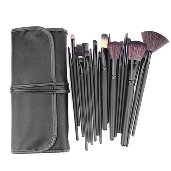 

Makeup Brushes, Set of 18 Premium Cosmetic Makeup Brushes, for Foundation Mixed with Blush Concealer Eyeshadow,Including Travel