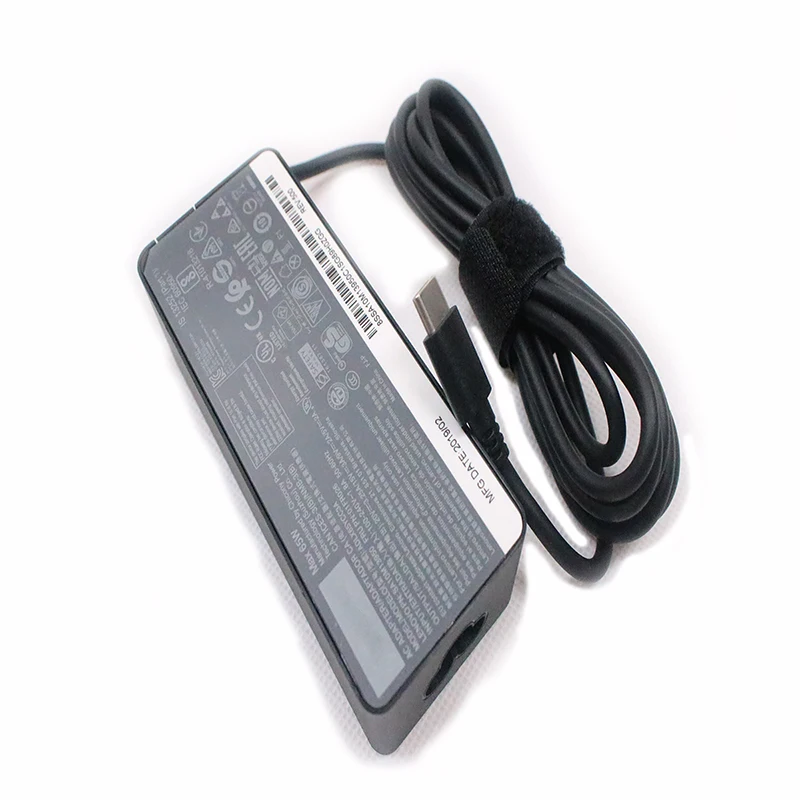 Carregador Portátil para Lenovo Thinkpad Adaptador ac tipo c 20v 3.25a 65w X280 X380 X390 X395 L580 Adlx65ylc3a Adlx65ycc3d - Imagem 2