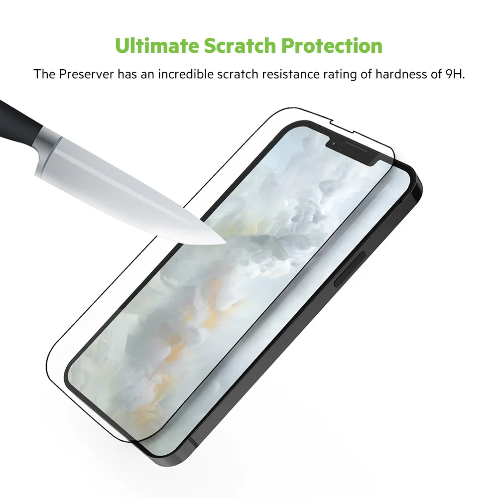 Preserver Super Hardness Glass Screen Protector for iPhone X