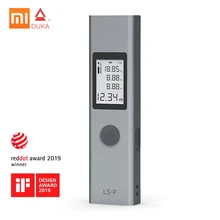 Xiaomi Duka лазерный дальномер LS-P 40 м USB флэш зарядка лазерный дальномер высокая точность измерения ручной дальномер