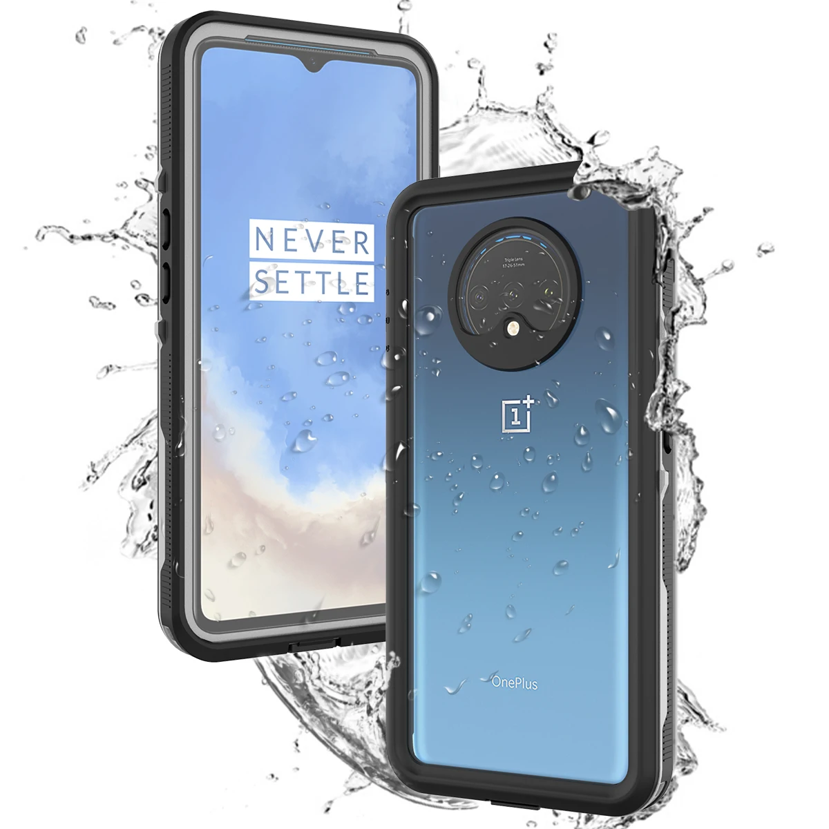 Для OnePlus 7 T Чехол IP68 водонепроницаемый 360 градусов Защитный Водонепроницаемый